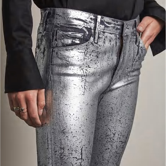 Ag Adriano Goldschmied Pants - Trendy AG silver denim